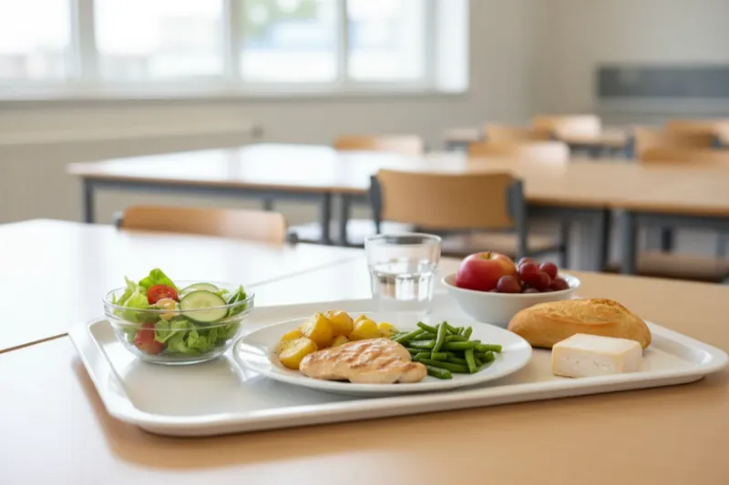 What French School Lunches Look Like (vs American Cafeteria Food)